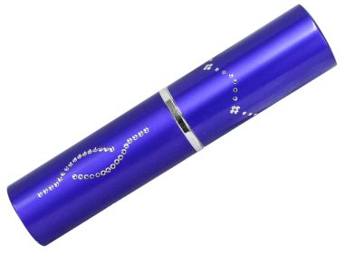 5" Purple DefenderXtreme Lipstick Stungun with Flashlight