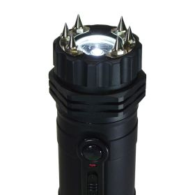 ZAP Light Extreme Stun Gun Flashlight 1 Million Volts with Spike Electrodes